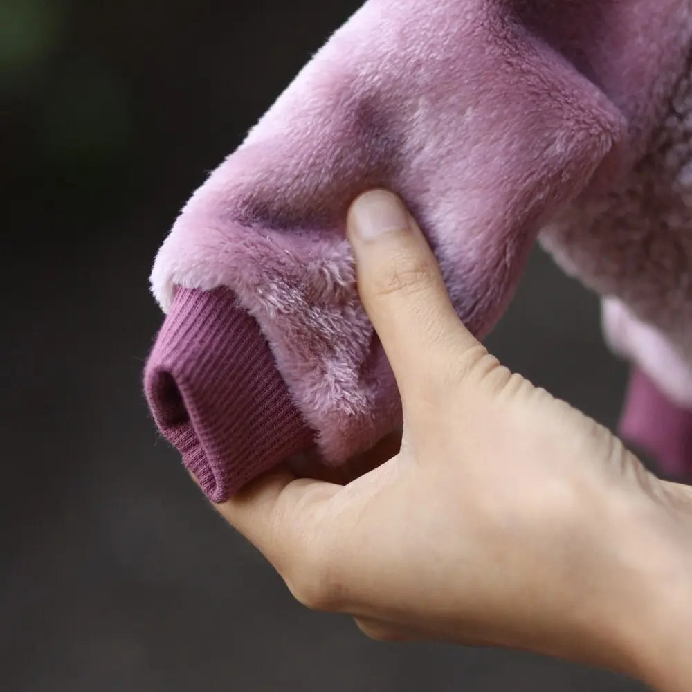 Bekleidung für Italienischen Windhund – Bouclé-Overall