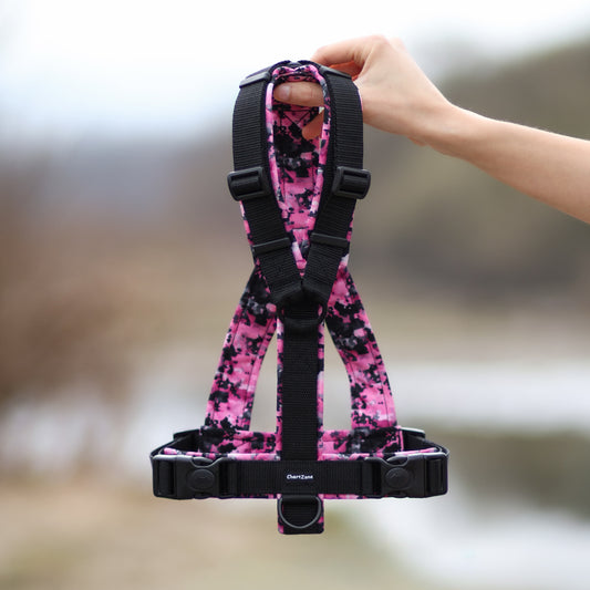 Szelki dla Charta "Pink Camo"