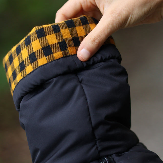 Kombinezon ortalionowy dla charcika włoskiego - flanelka