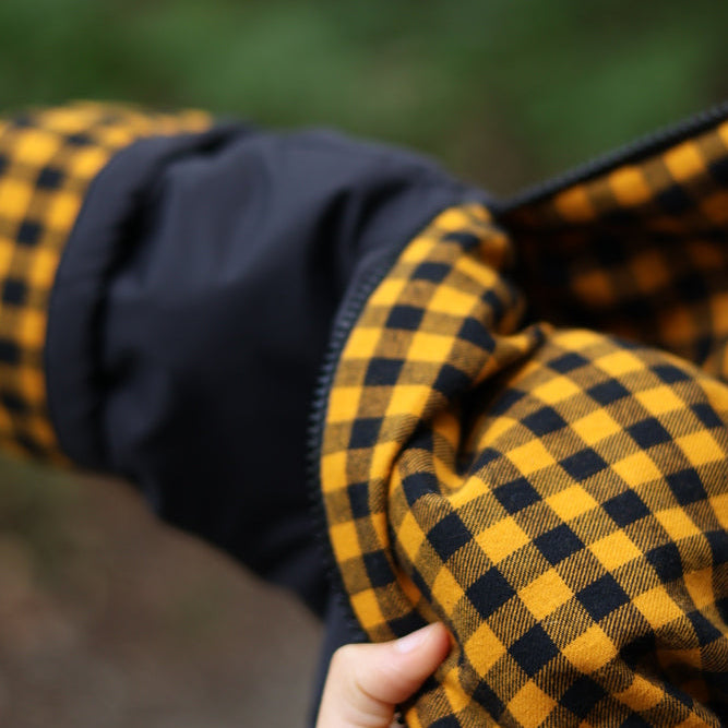 Kombinezon ortalionowy dla charcika włoskiego - flanelka