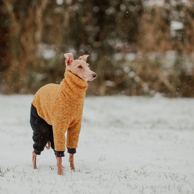 – Italian ChartZone Sweater-Fleece Jumpsuit Greyhound